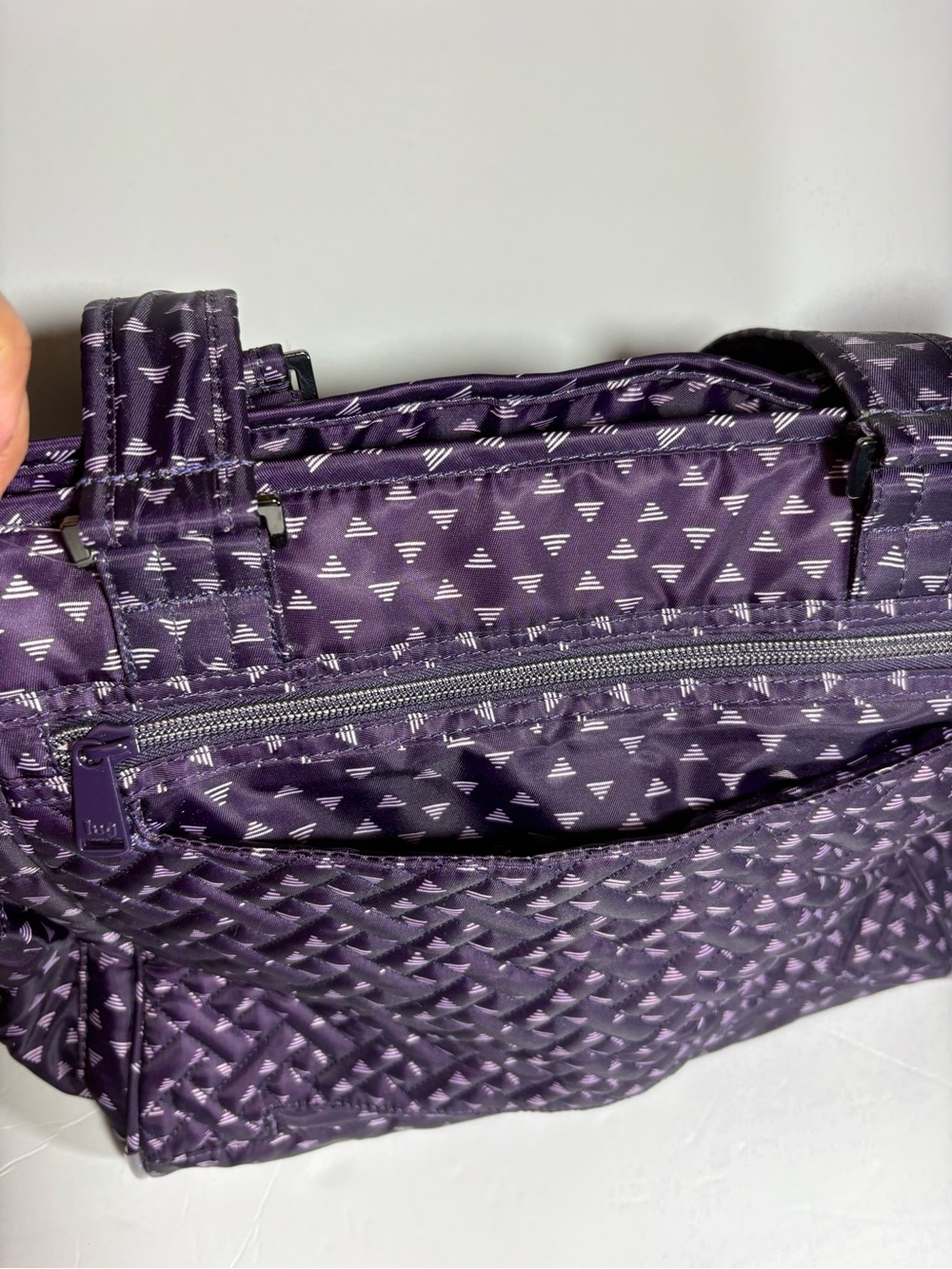 Lug Cabby Shopper Tote Triangle Concord NWT Never Used - Picture 9 of 16
